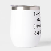 Dit is niet genoeg koffie op wit (Rechts)
