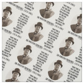 Dit is niet het einde van de Winston Churchill Stof (Swatch)