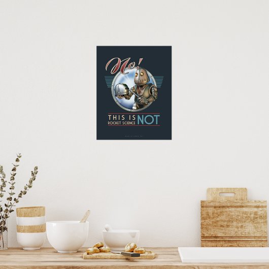 Dit is NIET het poster voor Rocket Science (16x20 (Keuken)
