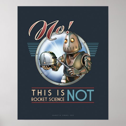 Dit is NIET het poster voor Rocket Science (16x20 (Voorkant)