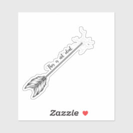 Dit is niet ideaal Sticker – Z&W