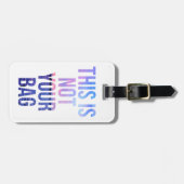 Dit is niet je Bagagelabel (Voorkant horizontaal)