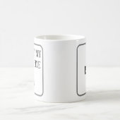 Dit is niet mijn dag om een f**k te geven. Geperso Koffiemok (Center)