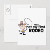 Dit is niet Mijn Eerste Rodeo Briefkaart (Voorkant / Achterkant)