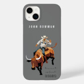 Dit is niet mijn eerste RODEO: Bull rider Case-Mate iPhone Case (Achterkant)