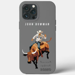Dit is niet mijn eerste RODEO: Bull rider Case-Mate iPhone Case