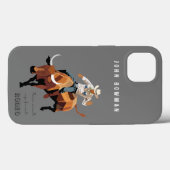 Dit is niet mijn eerste RODEO: Bull rider Case-Mate iPhone Case (Achterkant (horizontaal))