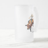 Dit is niet mijn eerste RODEO: Bull rider Matglas Bierpul (Voorkant rechts)