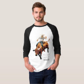 Dit is niet mijn eerste RODEO: Bull rider T-shirt (Voorkant volledig)