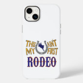 Dit is niet mijn eerste Rodeo. Case-Mate iPhone Case (Achterkant)