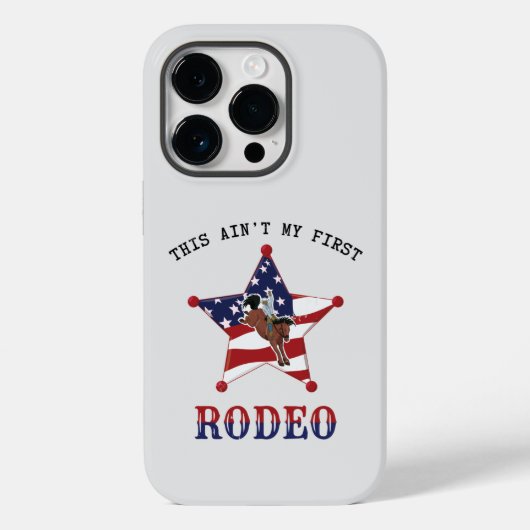 Dit is niet mijn eerste RODEO Case-Mate iPhone Case (Achterkant)