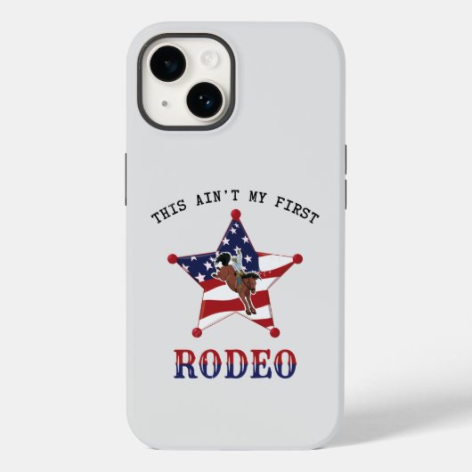 Dit is niet mijn eerste RODEO Case-Mate iPhone Case (Achterkant)