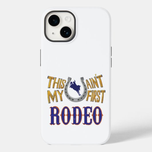 Dit is niet mijn eerste Rodeo. Case-Mate iPhone Case (Achterkant)