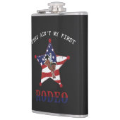 Dit is niet mijn eerste RODEO Heupfles (Links)