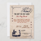 Dit is niet mijn eerste rodeo, maar mijn derde uit kaart (Voorkant)