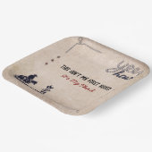 Dit is niet mijn eerste Rodeo Paper Bord (Gebogen)