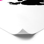 Dit is niet mijn eerste rodeo (roze) poster (Hoek)
