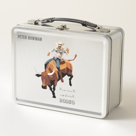 Dit is niet mijn eerste RODEO : Stierrenrijder (Voorkant)