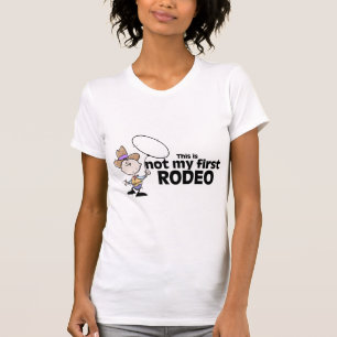 Dit is niet mijn eerste rodeo t-shirt