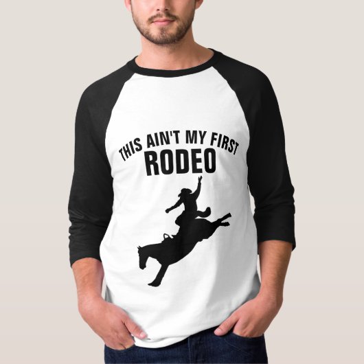 DIT IS NIET MIJN EERSTE RODEO T-Shirts T - shirts (Voorkant)