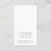 Dit is niet mijn ophaalservice visitekaartje (Achterkant)