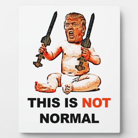 Dit is niet normaal fotoplaat (Voorkant)