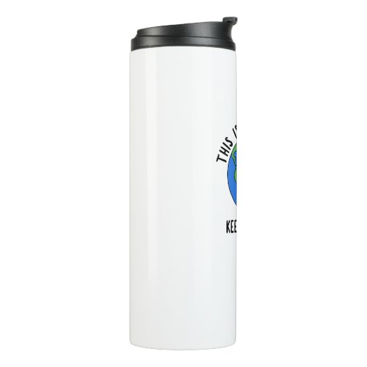 Dit is niet uranus, houd het schoon thermosbeker (Gedraaid links)