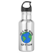 Dit is niet uranus, houd het schoon waterfles  (Voorkant)