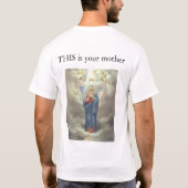 Dit is NIET uw moeder T-shirt (Achterkant)