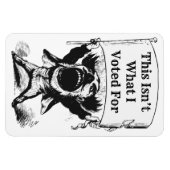 Dit is niet waar ik voor heb gestemd magneet (Horizontaal)