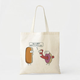 Dit is niet wat het lijkt tote bag