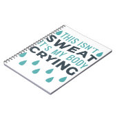 DIT IS NIET ZWEET, HET IS MIJN LICHAAM KRINGEN NOTITIEBOEK (Linkerzijde)