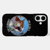 Dit is nog steeds een verrast gezicht Grappige Sch Case-Mate iPhone Case (Achterkant (horizontaal))