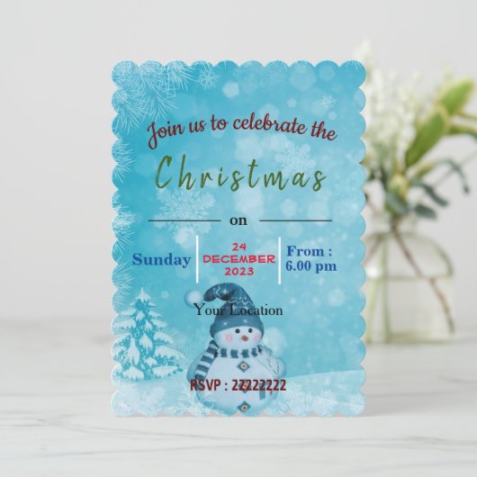 Dit is om Kerstmis te vieren Kaart (Staand voorkant)