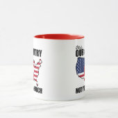 Dit is ons land, niet uw kerkprotest mok (Midden)