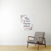 Dit is onze gelukkige plek wandkleed (In situ)