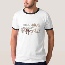 Dit is onze Happy Place T-shirt