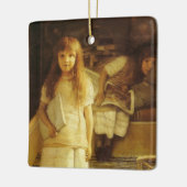 Dit is onze hoek door Sir Lawrence Alma Tadema Keramisch Ornament (Links)
