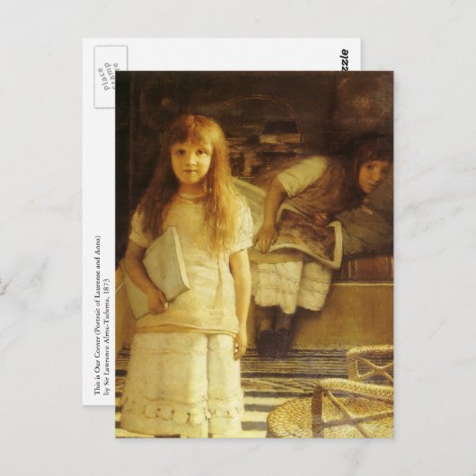 Dit is onze hoek van Sir Lawrence Alma Tadema Briefkaart (Voorkant / Achterkant)
