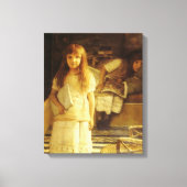 Dit is onze hoek van Sir Lawrence Alma Tadema Canvas Afdruk (Voorkant)
