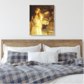 Dit is onze hoek van Sir Lawrence Alma Tadema Canvas Afdruk (Insitu (Slaapkamer))