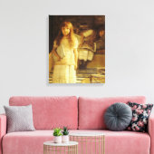 Dit is onze hoek van Sir Lawrence Alma Tadema Canvas Afdruk (Insitu (Woonkamer))