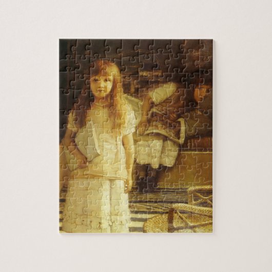 Dit is onze hoek van Sir Lawrence Alma Tadema Legpuzzel (Verticaal)