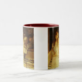 Dit is onze hoek van Sir Lawrence Alma Tadema Tweekleurige Koffiemok (Center)