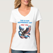 Dit is ONZE Onafhankelijkheidsdag T-shirt (Voorkant)