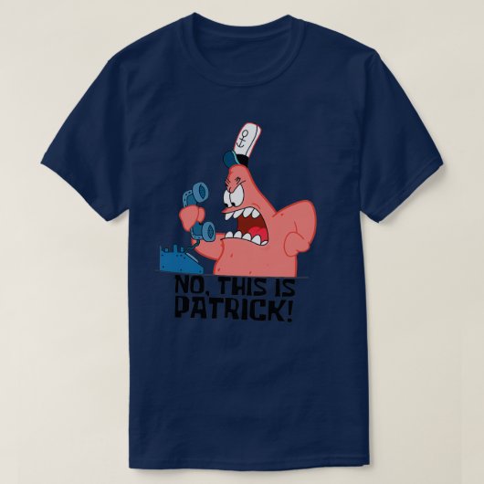 Dit is Patrick. T-shirt (Design voorkant)