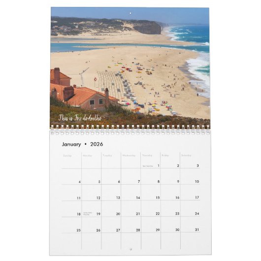 Dit is Portugal Calendar Kalender (Jan 2026)