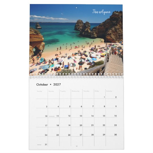 Dit is Portugal Calendar Kalender (Okt 2027)