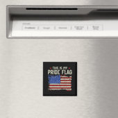 Dit Is Pride Vlag Patriottische VS Aamerican 4e Va Magneet (Insitu (Vaatwasser))
