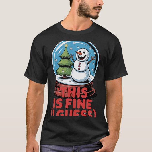 Dit Is Prima Sneeuwbol T-shirt (Voorkant)